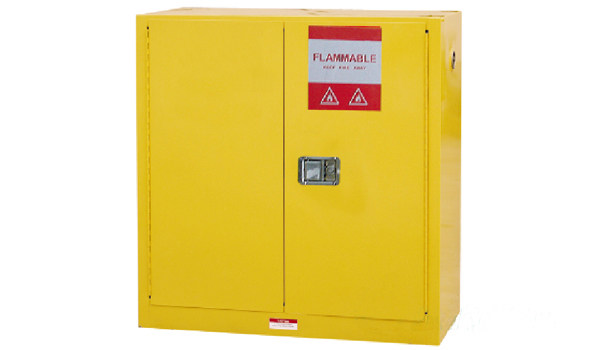 90加仑黄色可燃性化学品防火安全柜/酒精存储柜