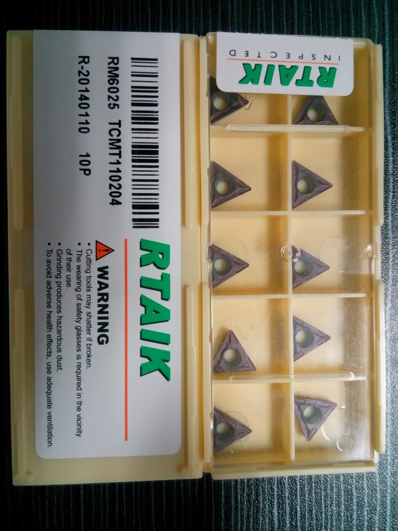 RTAIK RM6025 TCMT110204 R01 TCGT 110304 16T304镗刀粒 刀片