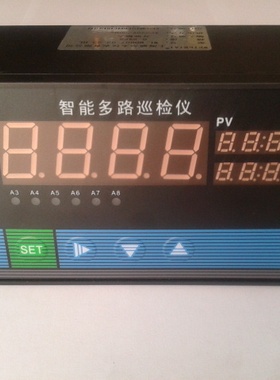 智能温度巡检仪/8路巡检仪/热电偶热电阻/WL-MD807/智能仪表/