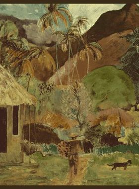 美国进口WALLQUESTQ壁纸 美式乡村 山村小屋图案腰线墙纸 AR354B