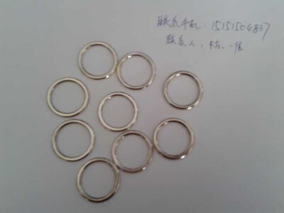 热流道热咀专用铜密封圈 紫铜O型圈 铜垫片铜圈22mm×16mmx2.3mm