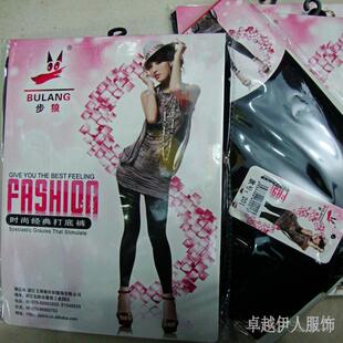 203春秋301 302女士黑色时尚 经典 步狼 212 201 打底裤 雪莹婷正品