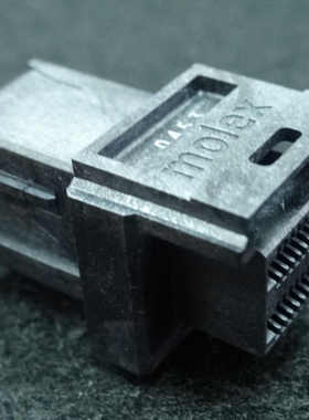 Molex正品768671011I/O插头连接器分组件插座1X1高性能合金金覆镍