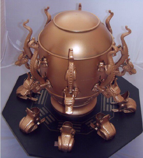 张衡地动仪模型 地震仪 J39151 小学科学 地理实验器材 教