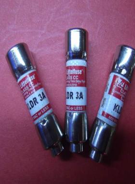 KLDR 3 正品美国力特CLASS CCTIME-DELAY延时熔断器/保险丝600V3A