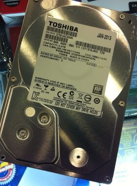 东芝3tb7200转单碟台式机硬盘