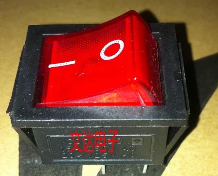 KCD7-2x1 中州牌大6脚 船型开关 翘板开关 【 KCD4-201 】22x28mm