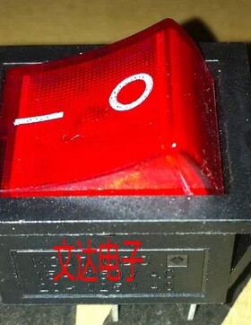 KCD7-2x1 中州牌大6脚 船型开关 翘板开关 【 KCD4-201 】22x28mm