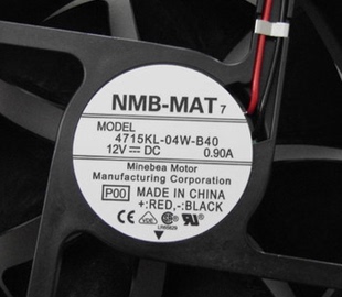 風(fēng)扇4715KL B30 0.9A NMB 1.3A散熱12038 B40B50 MAT直流12V 04W