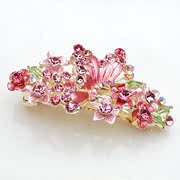 Smiling butterflies say Korean Barrette clip hair accessories Korea top clamp horizontal clamp headdress ornament 363715