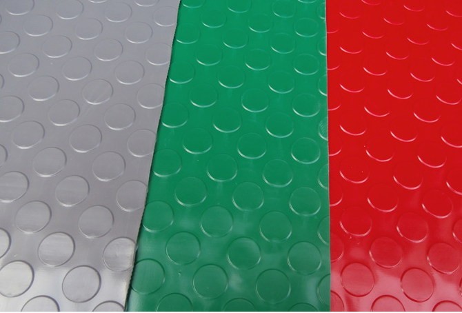 特价3mm塑料橡胶胶皮 PVC防滑垫 耐磨铜钱地垫裁剪地胶卷材地毯批