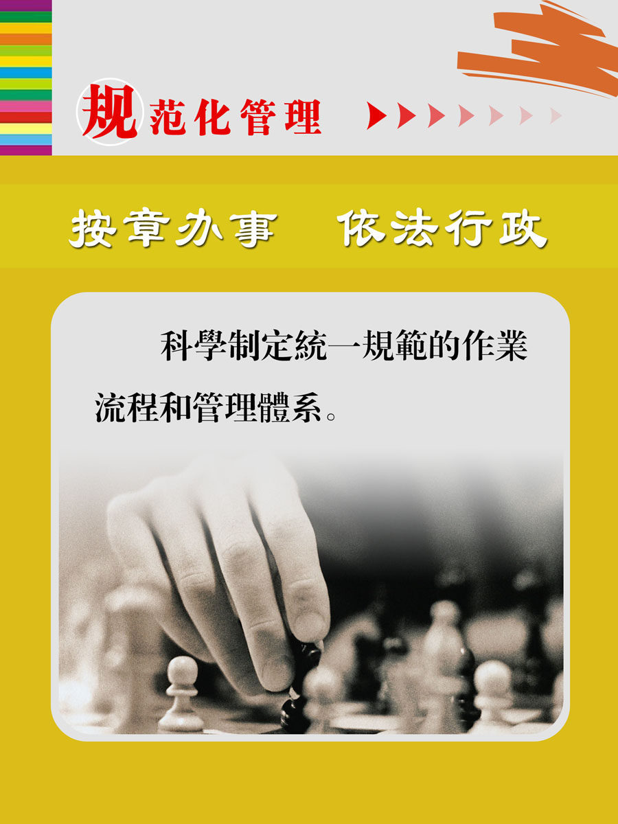 562海报印制海报展板素材28四化管理之规范化管理 个性定制