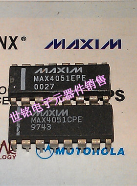MAX4051CPE MAX4051EPE 实体店经营进口电子元器件IC。
