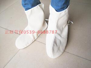 纯棉帆布护脚防烫电焊工脚盖护腿劳保护腿防溅防脚盖脚罩5付包邮