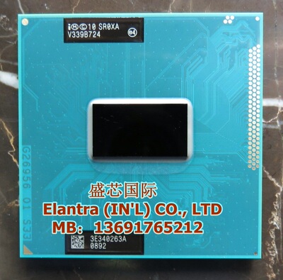 I5 3340M CPU 2.7-3.4G/3M 全新原装正式版PGA SR0XA 支持置-换