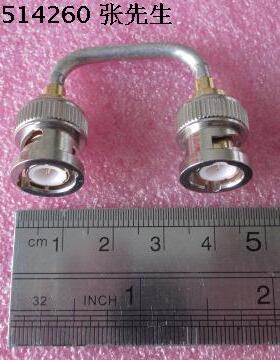 RADIALL BNC公-BNC公 射频同轴稳幅稳相铜管半刚性电缆跳线