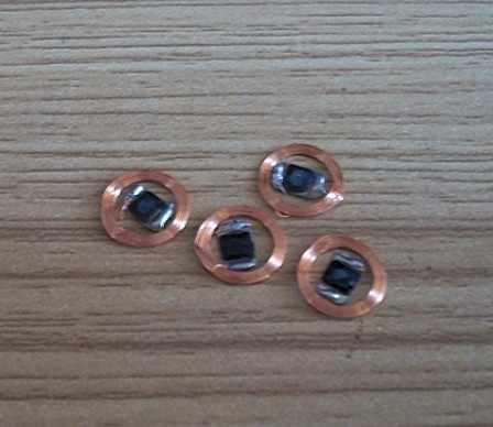 ISO14443A-Mifare1 S50 标签 IC焊接芯片 裸天线 标签专用中料