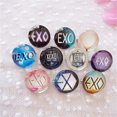 Broche Lovers en cristal artificiel - Ref 1180560 Image 1