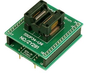 周立功专用适配器 烧录座 适配座 广州致远 ZY291A SSOP34(28/20)