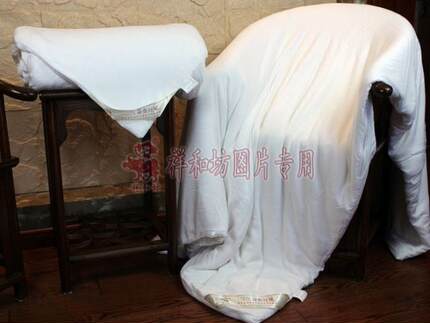 正品专柜祥和坊家纺 桑蚕丝被子母被2+4单人双人夏凉春秋空调被芯