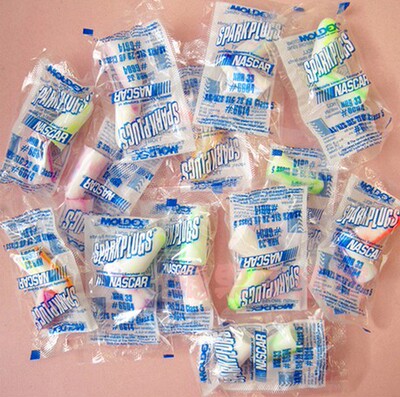 MOLDEX慢回弹防噪音睡眠耳塞 12枚装降噪海绵隔音耳塞
