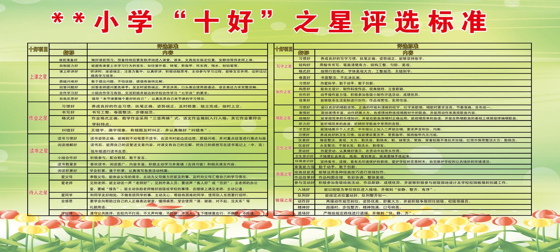 海报印制19小学海报展板墙画写真喷绘866十好学生之星评选标准
