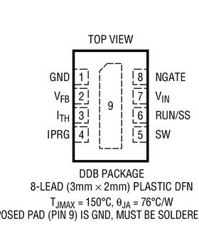 原装  LTC3872EDDB-1 LTC3872IDDB-1 LTC3872-1 DFN现货可直拍