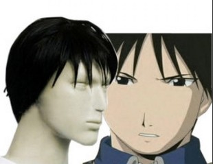 钢之炼金术师 罗伊 cosplay假发