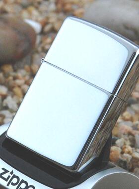 美国原装正品 芝宝 ZIPPO打火机 经典铬白冰镜子 专柜正版ZP限量