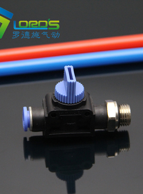 韩国高端接头HVSF04-01mm气动手阀插4.1气管快速接头气动元件 HPC
