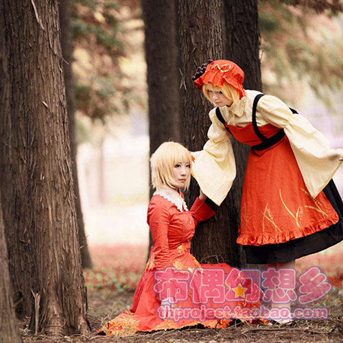 【售完欣赏】布偶幻想乡 东方project 风神录 秋穰子 cos/cosplay