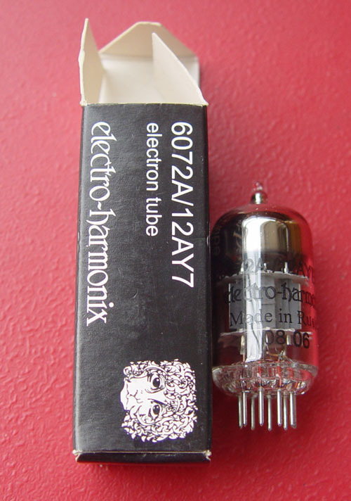 全新原装俄罗斯EH 12AY7/6072A 电子管