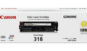 Canon/佳能 CRG 318 Y 佳能 LBP7200Cd LBP7200Cdn 黄色粉盒