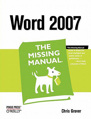 【预订】Word 2007: The Missing Manual