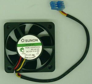 SUNON建准 5015 5CM 5厘米风扇 3针磁悬浮 KDE1205PHV3 0.5W