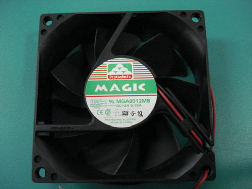 原装 永立 MGA8012MB 8025 DC12V 0.15A 8cm CPU机箱散热风扇