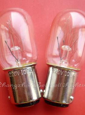 赛远电光源 微型灯泡 220v 10w ba15d t20x48 a313 高品质