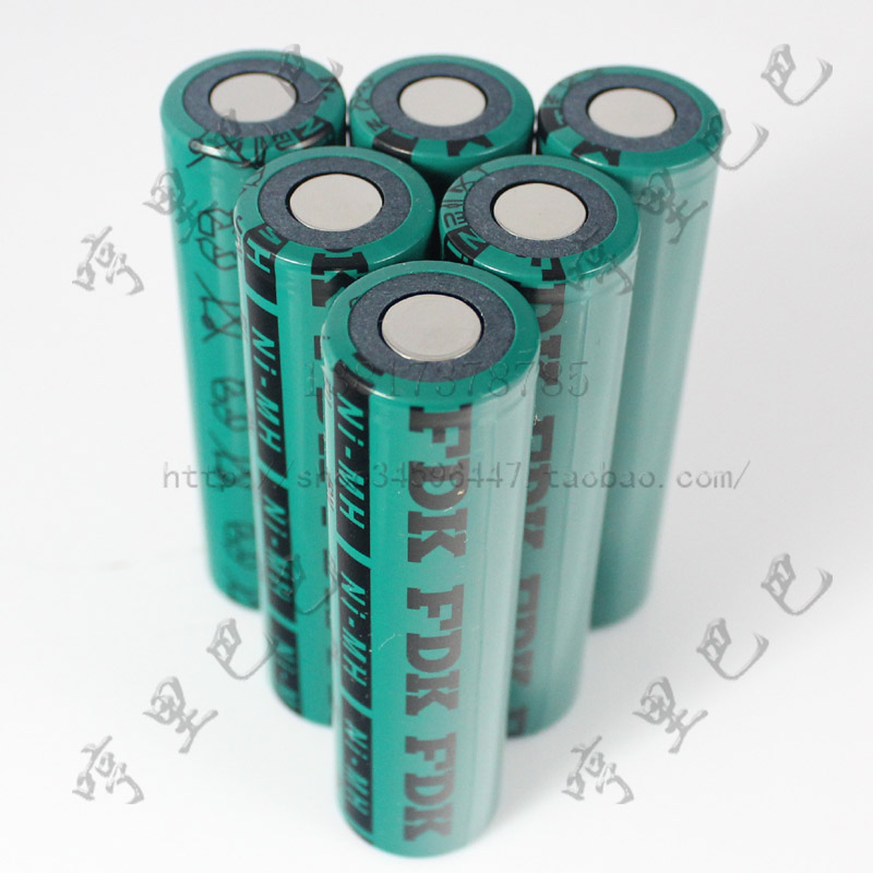 日本原装 全新 三洋 FDK 18670 4500MAH HR-4/3FAU 镍氢 电池