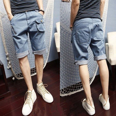 Jeans pour adolescent pieds Slim pour été - Ref 1469441 Image 11