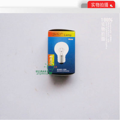 光源 E27 40W 白炽灯普通灯泡黄光灯饰灯具