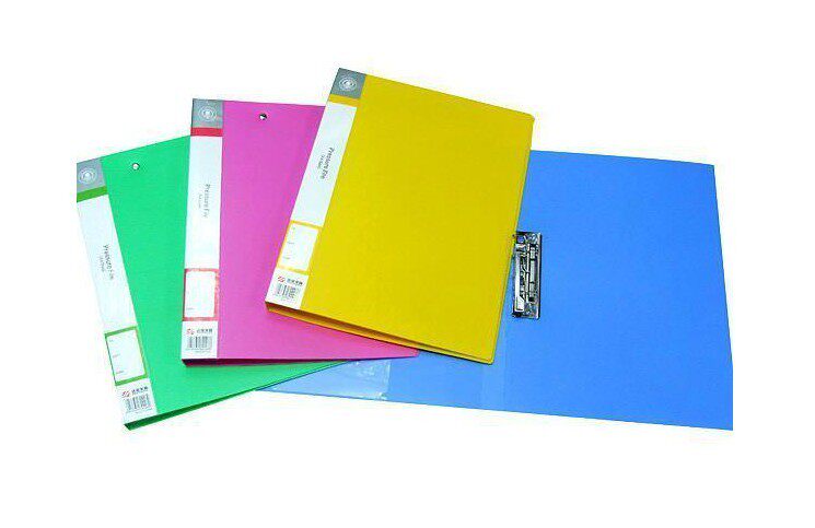 特价 免邮包邮 批发彩色 A4文件夹 资料夹 单强力夹  欢乐色