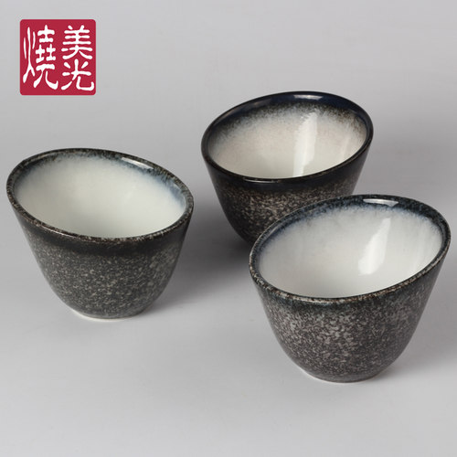 斜口碗日式风寿司异形陶瓷餐具