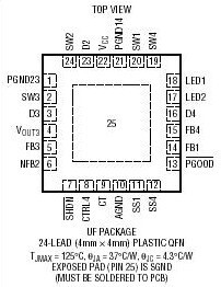 原装  LT1942EUF LT1942 QFN-24 现货可直拍