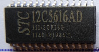 STC12C5616AD  STC12C5616进口原装拆机集成IC 贴片IC 质量保证