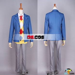 境界的彼方/神原秋人菱格毛衫/毛衣 cosplay制服