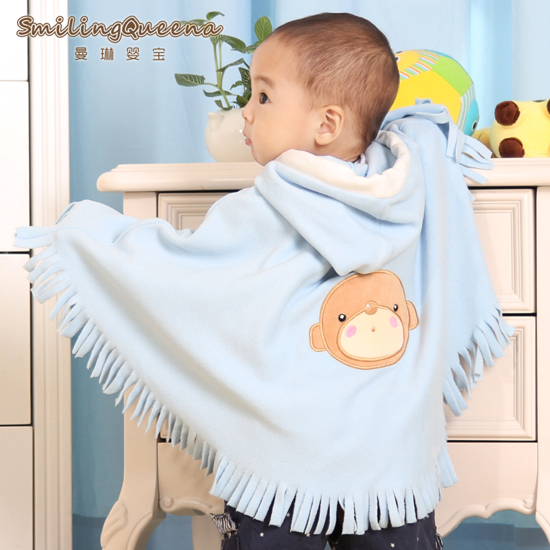 Cape pour enfant SMILING QUEENA en toison - Ref 2153525 Image 1