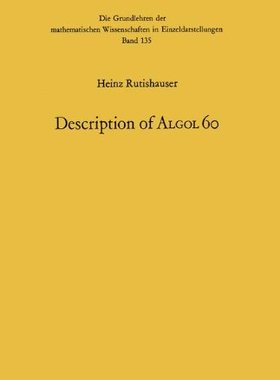 【预订】Handbook for Automatic Computation: ...