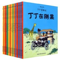 收藏版 全22册 埃尔热 丁丁历险记·大开本经典 经典 巨著