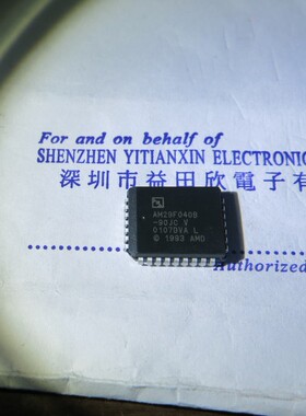 AM29F040B-120JC  AM29F040 各尾数尾椎都有