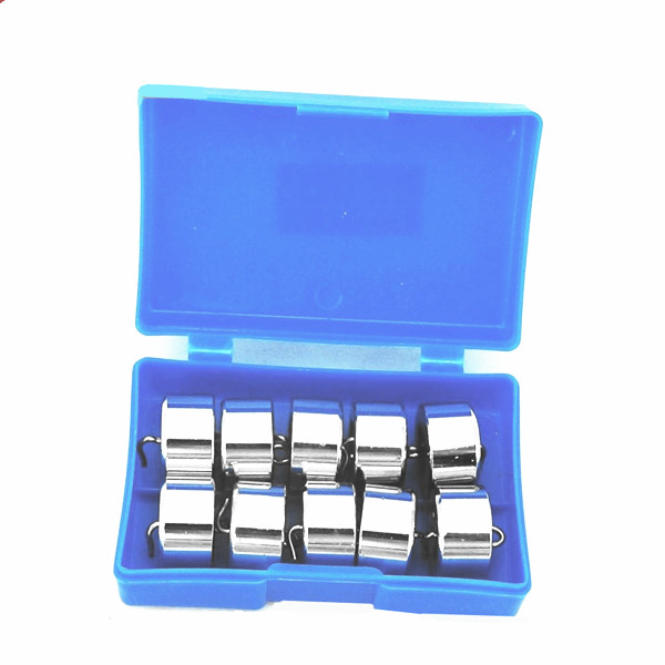 金属钩码 50g*10初高中物理力学教学仪器 天平砝码 杠杆平衡实验
